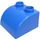 LEGO Blauw Quatro Steen 2x2 met Curve (49465)