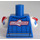 LEGO Azul Race Coche Guy Minifigura Torso (973 / 88585)