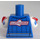 LEGO Bleu Race Auto Guy Minifig Torse (973 / 88585)