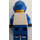 LEGO Blauw Racer met Haai design Minifiguur