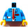 LEGO Azul Railway Employee 6 Torso (973)