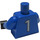 LEGO Blue Red and Blue Team Goalkeeper with &quot;1&quot; Torso (973)