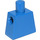 LEGO Blauw Republic Torso zonder armen (973)