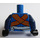 LEGO Blue Rio Durant Minifig Torso (973 / 38877)