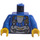 LEGO Blu Roccia Raider Jet Busto (973 / 73403)