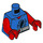 LEGO Blå Scarlet Spider med Korte ben Minifig Torso (973 / 76382)