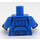 LEGO Blue Senate Commando Captain Minifig Torso (973 / 76382)