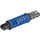LEGO Blue Shock Absorber with Gray Ends (79717)