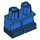LEGO Blau Kurz Beine mit Dark Blau shoes (26233 / 41879)