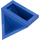 LEGO Bleu Pente 1 x 2 (45°) Double / Inversé avec fond ouvert (3049)