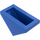 LEGO Bleu Pente 1 x 2 (45°) Double avec fond creux