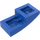LEGO Blue Slope 1 x 2 Curved (3593 / 11477)