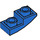 LEGO Blue Slope 1 x 2 Curved Inverted (24201)