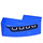 LEGO Blue Slope 1 x 2 Curved with Frontlight Left Side Sticker (11477)