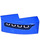 LEGO Blue Slope 1 x 2 Curved with Frontlight Right Side Sticker (11477)