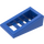 LEGO Blue Slope 1 x 2 x 0.7 (18°) with Grille (61409)