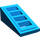 LEGO Blue Slope 1 x 2 x 0.7 (18°) with Grille (61409)