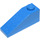 LEGO Blue Slope 1 x 3 (25°) (4286)