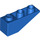 LEGO Blue Slope 1 x 3 (25°) Inverted (4287)