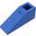 LEGO Bleu Pente 1 x 3 (25°) Inversé (4287)