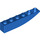 LEGO Blauw Helling 1 x 6 Gebogen Omgekeerd (41763 / 42023)