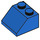 LEGO Blau Steigung 2 x 2 (45°) (3039 / 6227)