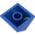 LEGO Blau Steigung 2 x 2 (45°) Doppelt Concave / Doppelt Convex (3047)
