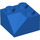 LEGO Blue Slope 2 x 2 (45°) with Double Concave (Rough Surface) (3046 / 4723)