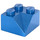 LEGO Bleu Pente 2 x 2 (45°) avec Double Concave (Surface rugueuse) (3046 / 4723)