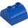 LEGO Blue Slope 2 x 2 Curved with 2 Studs on Top (30165)