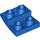 LEGO Blue Slope 2 x 2 x 0.7 Curved Inverted (32803)