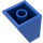 LEGO Bleu Pente 2 x 2 x 2 (65°) avec tube inférieur (3678)