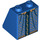 LEGO Bleu Pente 2 x 2 x 2 (65°) avec Ewald&#039;s Armored Dress avec tube inférieur (3678 / 13245)