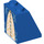 LEGO Bleu Pente 2 x 2 x 2 (65°) avec Gold Skirt avec tube inférieur (3678 / 86354)