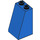 LEGO Bleu Pente 2 x 2 x 3 (75°) Goujons creux, surface rugueuse (3684 / 30499)