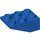 LEGO Bleu Pente 2 x 3 (25°) Inversé sans raccords entre les tenons (3747)