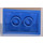 LEGO Blauw Helling 2 x 3 (45°) Dubbele (3042)