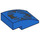 LEGO Bleu Pente 2 x 3 Incurvé avec Araignée (24309 / 106187)