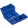 LEGO Blue Slope 2 x 4 (45°) Double Inverted with Open Center (4871)