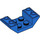 LEGO Blau Steigung 2 x 4 (45°) Doppelt Invertiert mit Open Center (4871)