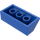 LEGO Blue Slope 2 x 4 (45°) with Rough Surface (3037)