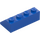 LEGO Blue Slope 2 x 4 (45°) with Rough Surface (3037)