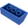 LEGO Bleu Pente 2 x 4 (45°) avec surface rugueuse (3037)