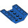 LEGO Blue Slope 4 x 4 (45°) Double Inverted with Open Center (No Holes) (4854)