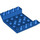 LEGO Blau Steigung 4 x 6 (45°) Doppelt Invertiert mit Open Center ohne Löcher (30283 / 60219)