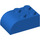 LEGO Blauw Helling Steen 2 x 3 met Gebogen bovenkant (6215)