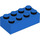 LEGO Blau Soft Backstein 2 x 4 (50845)