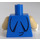 LEGO Blå Sonic the Hedgehog Minifig Torso (973 / 76382)