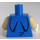LEGO Bleu Sonic the Hedgehog Minifig Torse (973 / 76382)