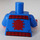 LEGO Blau Spider-Mann Torso (76382 / 88585)